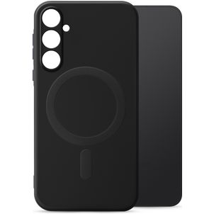 My Style Protective Flex Coque Samsung Galaxy A35 MagSafe Coque arrière en TPU Souple - Noir