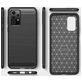 Mobigear Brushed Slim Coque Samsung Galaxy A52s 5G Coque arrière en TPU Souple - Noir
