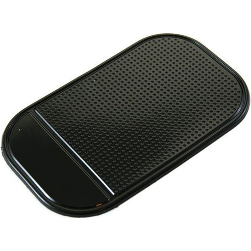 Mobigear Sticky Anti-Slip Mat Support Voiture Tableau de bord Universel (max 13,5 cm x 7,5 cm) - Noir