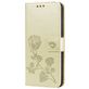 Mobigear Roses Housse HONOR 10 Lite Etui Porte-Monnaie - Or