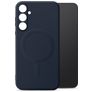 My Style Protective Flex Coque Samsung Galaxy S24 MagSafe Coque arrière en TPU Souple - Bleu Marin