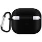 Mobigear Classic Coque Apple AirPods 3 Coque en Silicone Souple - Noir