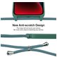 Mobigear Lanyard iPhone 14 Coque avec cordon en Silicone - Vert