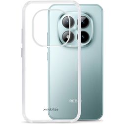 Mobilize Gelly Case Coque Transparente Xiaomi Redmi Note 15 Coque arrière en TPU Souple - Transparent