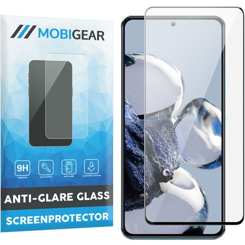 Mobigear Premium Xiaomi 12T Pro Verre trempé Protection d'écran - Compatible coque - Noir