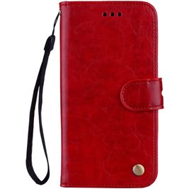 Mobigear Wallet Housse Samsung Galaxy A40 Etui Porte-Monnaie - Rouge