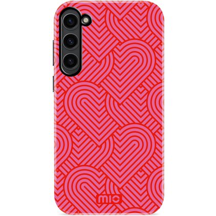 MIO Samsung Galaxy S23 MagSafe Plastique rigide Coque arrière - Wild Hearts
