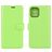 Mobigear Classic Housse iPhone 12 Mini Etui Porte-Monnaie - Vert