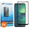Mobigear Premium Motorola Moto G8 Plus Verre trempé Protection d'écran - Compatible coque - Noir (Lot de 2)