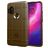 Mobigear Rugged Shield Coque Motorola One Hyper Coque arrière en TPU Souple Anti-Chocs - Marron