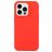 Mobigear Colors Coque iPhone 14 Pro Max Coque arrière en TPU Souple - Rouge