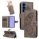 Mobigear Butterfly Housse Samsung Galaxy S26 Plus Etui Porte-Monnaie - Gris