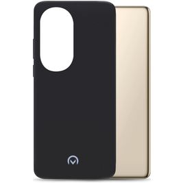 Mobilize Rubber Gelly Coque Huawei P50 Pro Coque arrière en TPU Souple - Matt Black