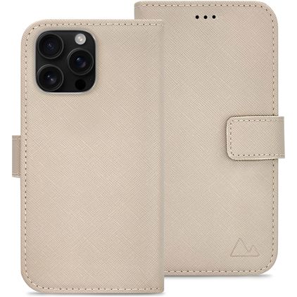 My Style Flex Wallet iPhone 16 Pro Max Étui Portefeuille - Warm Taupe