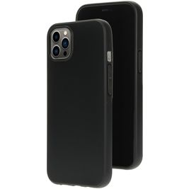 Mobiparts Classic Coque iPhone 13 Coque arrière en TPU Souple - Matt Black
