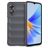Mobigear Bumpy OPPO A17 TPU souple Coque arrière - Gris anthracite