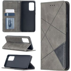 Mobigear Rhombus Slim Housse Samsung Galaxy A52 Etui - Gris