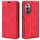Mobigear Retro Slim Housse Motorola Edge X30 Etui Porte-Monnaie - Rouge