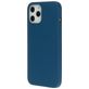 Mobiparts Coque iPhone 12 Coque arrière en Silicone - Blueberry Blue
