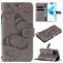 Mobigear Butterfly Housse iPhone 12 Etui Porte-Monnaie - Gris