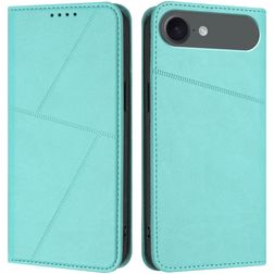 Mobigear Frosted Flip Housse iPhone Air Etui Porte-Monnaie - Bleu