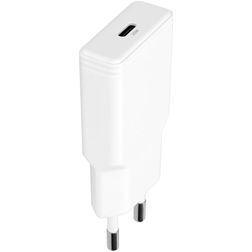 Mobiparts GaN Simple USB-C Chargeur Sans câble Power Delivery 20W - Blanc