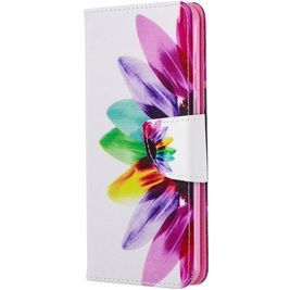Mobigear Design Housse Huawei P40 Etui Porte-Monnaie - Tournesol