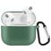 Mobigear Classic Coque Apple AirPods 3 Coque en Silicone Souple - Vert