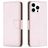 Mobigear Excellent Housse iPhone 16 Pro Max Etui Porte-Monnaie - Rose doré