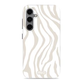 MIO Coque Samsung Galaxy S24 FE MagSafe Coque arrière Rigide - Sandy Zebra