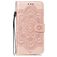 Mobigear Mandala Housse iPhone 11 Pro Max Etui Porte-Monnaie - Rose doré