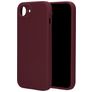Mobiparts Coque iPhone 17e Coque arrière en Silicone - Plum Red