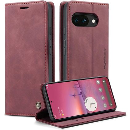 CaseMe 013 Housse Google Pixel 10a Etui Porte-Monnaie - Rouge