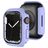 Mobigear Colors Coque rigide mince pour Apple Watch - 45 mm - Violet