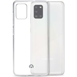 Mobilize Gelly Transparent Samsung Galaxy A31 TPU souple Coque arrière - Transparent
