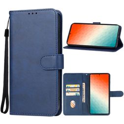 Mobigear Retro Housse Samsung Galaxy S24 Ultra Etui Porte-Monnaie - Bleu