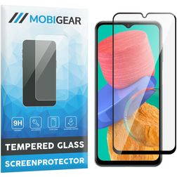 Mobigear Premium Samsung Galaxy M33 Verre trempé Protection d'écran - Compatible coque - Noir