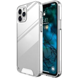 Mobigear Crystal Coque Transparente iPhone 12 Coque arrière Rigide - Transparent