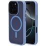 Mobiparts Hardcover Coque iPhone 16 Pro MagSafe Coque arrière Rigide - Satin Light Blue
