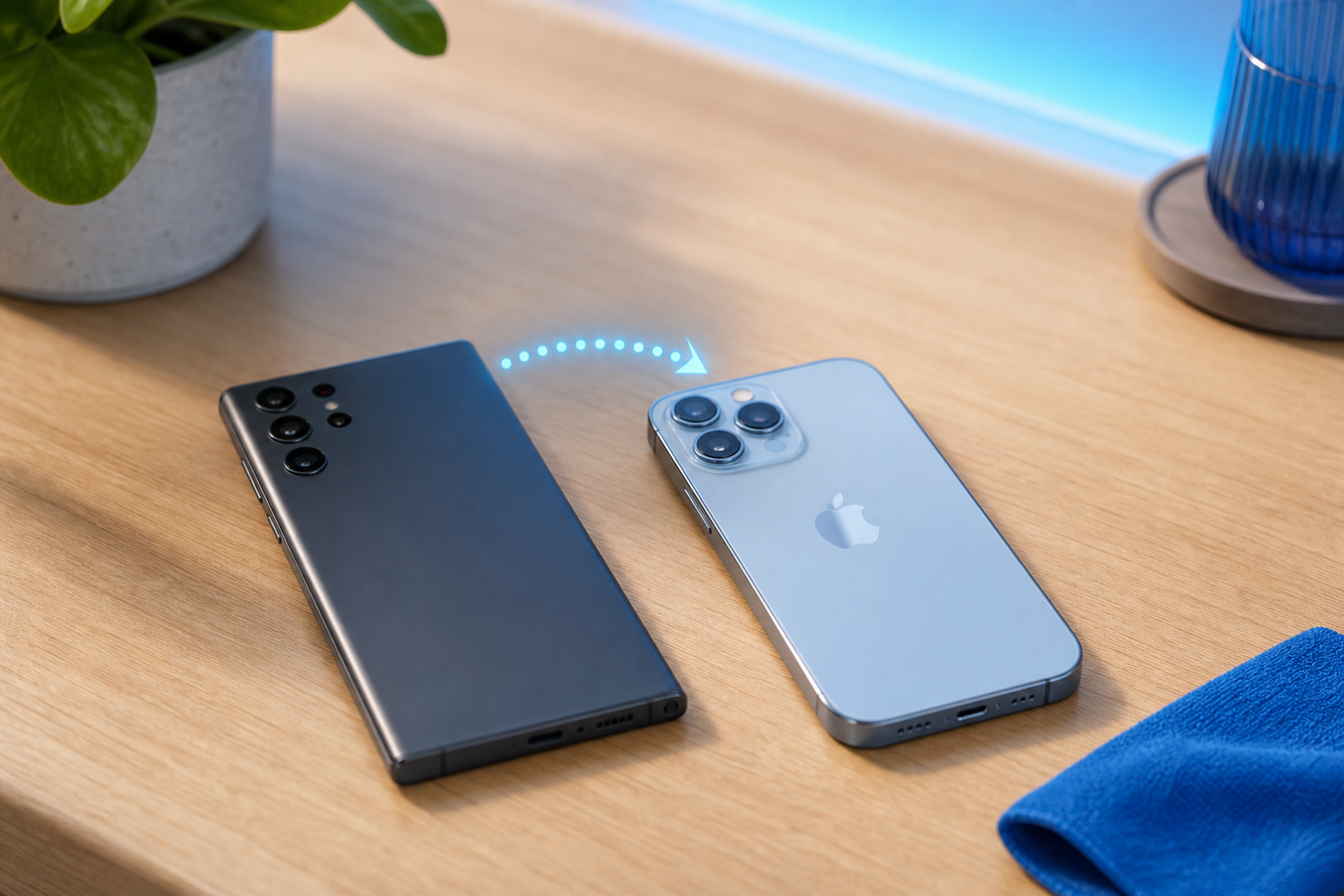 Transférer d'Android vers iOS : Passez à l'iPhone