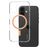CARE by PanzerGlass Flagship Coque iPhone 16 MagSafe Coque arrière Rigide - Peachy