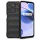 Mobigear Bumpy Coque Realme C35 Coque arrière en TPU Souple - Noir