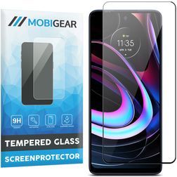 Mobigear Premium Motorola Edge (2021) Verre trempé Protection d'écran - Compatible coque - Noir