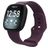 Mobigear Sport Dual Bracelet Silicone Fitbit Sense Fermeture à clou et passant - Violet