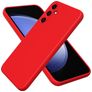Mobigear Colors Coque Samsung Galaxy A35 Coque arrière en Silicone - Rouge