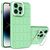 Mobigear Cube Coque iPhone 14 Pro Max Coque arrière Rigide avec Support Amovible - Vert