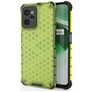 Mobigear Honeycomb Coque Realme C35 Coque arrière Rigide Anti-Chocs - Vert