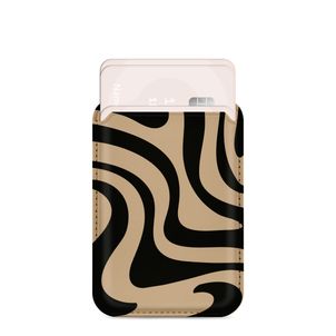 MIO - Porte Cartes en - 3 Cartes - Compatible MagSafe - Swirl