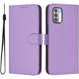 Mobigear Urban Wallet Housse Nokia G42 Etui Porte-Monnaie - Violet