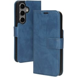 Mobiparts Classic Wallet Housse Samsung Galaxy S24 Etui Porte-Monnaie - Steel Blue